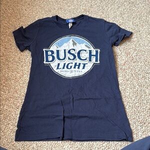 Busch Light Navy T-Shirt